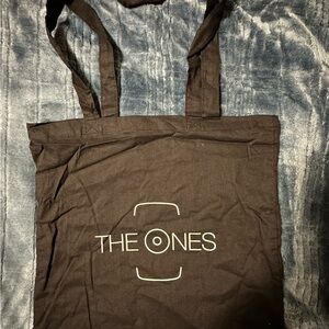 Genelec immersive solutions Black Tote Bag with 'The Ones' Logo